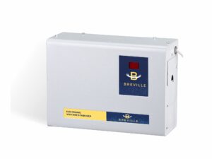 Breville 1kVA Automatic Voltage Stabilizer for Deep Freezer, Washing Machine, Air Cooler & Microwave | 90V–285V