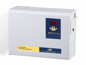 Breville 4kVA AC Voltage Stabilizer for Up to 1.5 Ton AC | 90V–285V | 3-Year Warranty